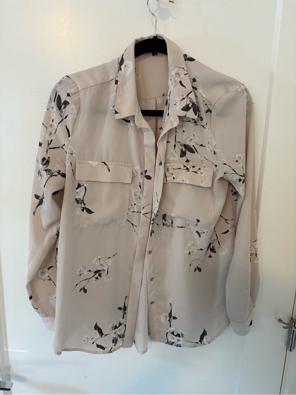 Dynamite Floral Button-Up Shirt